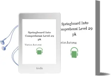 Descargar AudioLibro Springboard Into Comprehensi Level 29 pk de Varios Autores año 2012