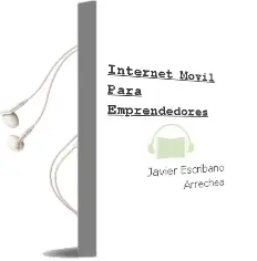 Descargar AudioLibro Internet Móvil para Emprendedores de Javier Escribano Arrechea año 2012