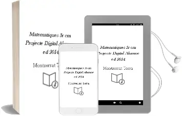 Descargar AudioLibro Matemàtiques 3r cm. Projecte Digital Alumne (Ed. 2014) de Montserrat Torra año 2014