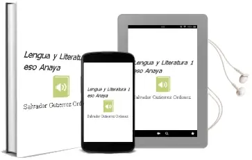 Descargar AudioLibro Lengua y Literatura 1. Eso. Anaya de Salvador Gutiérrez Ordóñez año 2015