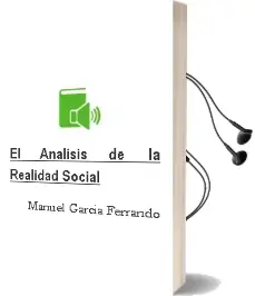 Descargar AudioLibro El Análisis de la Realidad Social de Manuel García Ferrando año 2016