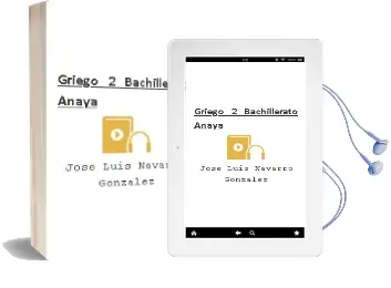 Descargar AudioLibro Griego 2. Bachillerato. Anaya de José Luis Navarro González año 2016