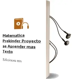 Descargar AudioLibro Matemática Prekínder, Proyecto sé Aprender Más. Texto  de Ediciones Sm año 2016