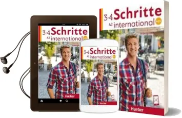 Descargar AudioLibro Schritte International neu - Dreibandige Ausgabe : Arbeitsbuch 3 + 4 (A2) + cds de Varios Autores año 2017
