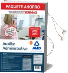 Descargar AudioLibro Paquete Ahorro Auxiliar Administrativo Servicio de Salud de la Comunidad de Madrid. Ahorro de 89 ¤ (Incluye Temarios 1, 2 y 3; de Varios Autores año 2018