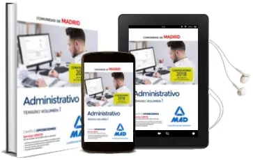 Descargar AudioLibro Administrativo de la Comunidad de Madrid. Test de Varios Autores año 2018