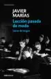 AudioLibro Leccion Pasada de Moda de Javier Marias