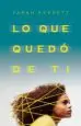 AudioLibro Lo que Quedó de ti de Sarah Everett