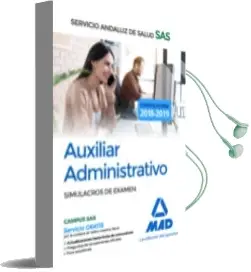 Descargar AudioLibro Auxiliar Administrativo del Servicio Andaluz de Salud. Simulacros de Examen de Simulacros Examen año 2018