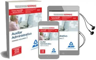 Descargar AudioLibro Auxiliar Administrativo del Servicio de Salud de la Comunidad de Madrid. Temario Volumen 2 de Varios Autores año 2018