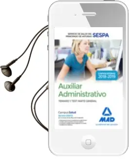 Descargar AudioLibro Auxiliar Administrativo del Servicio de Salud del Principado de Asturias (Sespa): Temario y Test Parte General de Varios Autores año 2018