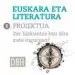 AudioLibro Euskara eta Literatura dbh 2. Ariketak eso Proiektuak 2018 de Varios Autores