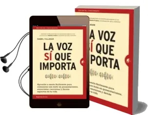 Descargar AudioLibro La voz si que Importa de Isabel Villagar año 2018