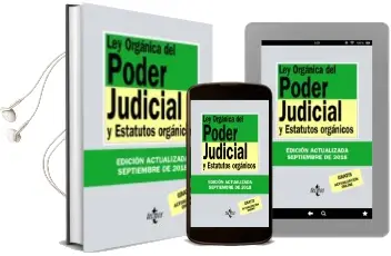 Descargar AudioLibro Ley Organica del Poder Judicial y Estatutos Organicos (34ª Ed.) de Victor Moreno Catena año 2018
