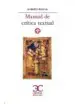 AudioLibro Manual de Crítica Textual de Alberto Blecua Perdices