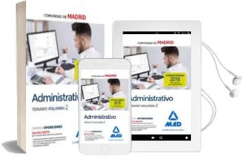 Descargar AudioLibro Administrativo de la Comunidad de Madrid Temario Volumen 2 de Varios Autores año 2018