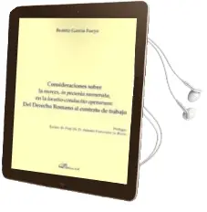 Descargar AudioLibro Consideraciones Sobre la Merces, in Pecunia Numerata, en la Locatio-Conductio Operarum: Del Derecho Romano al Contrato de Trabajo de Beatriz Garcia Fueyo año 2018