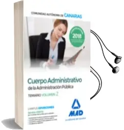 Descargar AudioLibro Cuerpo Administrativo de la Administracion Publica de la Comunidad Autonoma de Canarias: Temario (Vol. 2) de Varios Autores año 2018