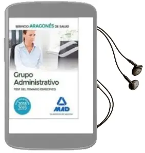 Descargar AudioLibro Grupo Administrativo del Servicio Aragonés de Salud (Salud-Aragón ). Test del tem de Varios Autores año 2018