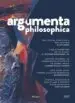 AudioLibro Argumenta Philosophica 2018/1 de Varios Autores