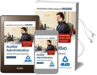 Descargar AudioLibro Auxiliar Administrativo de la Universidad Complutense de Madrid de Varios Autores año 2018