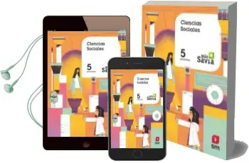 Descargar AudioLibro Ciencias Sociales 5º Educacion Primaria mas Savia mec Cast ed 2018 de Varios Autores año 2018