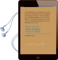 Descargar AudioLibro Tipos de Agua: El Camino de Santiago de Anne Carson año 2018