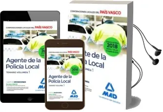 Descargar AudioLibro Agente de la Policía Local del País Vasco Temario Volumen 1 de Varios Autores año 2018