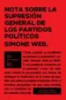 AudioLibro Nota Sobre la Supresión General de los Partidos Políticos de Simone Weil