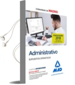 Descargar AudioLibro Administrativo de la Comunidad de Madrid. Supuestos Ofimaticos de Varios Autores año 2018