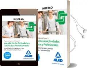 Descargar AudioLibro Ayudantes de Actividades Técnicas y Profesionales del Imserso (pe Rsonal Laboral de Jose Lopez Falcon año 2018