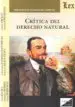 AudioLibro Critica del Derecho Natural de Carlos Alarcon Cabrera