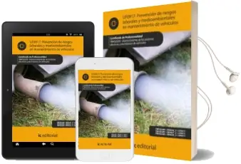 Descargar AudioLibro (I.B.D.) Prevención de Riesgos Laborales y Medioambientales en Mantenimiento de Vehículos. Tmvg0209 - Mantenimiento de los Sistemas Eléctricos y Electrónicos de Vehículos de Jesús Moreno Roldán año 2018