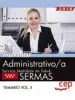 AudioLibro Oposiciones Sermas. Servicio Madrileño de Salud Auxiliar Administrativo Temario Volumen ii de Varios Autores
