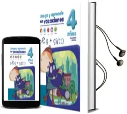 Descargar AudioLibro Peg + Gato 4 Años Juega y Aprende en Vacaciones de Varios Autores año 2018