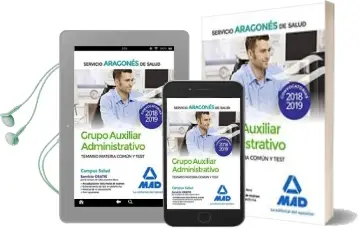 Descargar AudioLibro Grupo Auxiliar Administrativo del Servicio Aragonés de Salud (Sal Ud-Aragón) de Varios Autores año 2018
