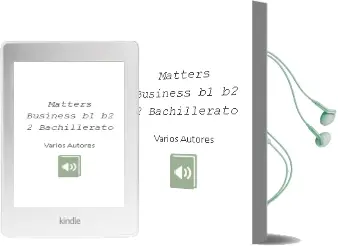 Descargar AudioLibro Matters - Business B1/B2 2º Bachillerato de Varios Autores año 2018