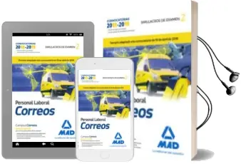 Descargar AudioLibro Personal Laboral de Correos y Telegrafos: Simulacros de Examen (Vol. 2) de Luis Ignacio Guillen Gil año 2018