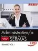 AudioLibro Oposiciones Sermas. Servicio Madrileño de Salud Auxiliar Administrativo Temario Volumen i de Varios Autores