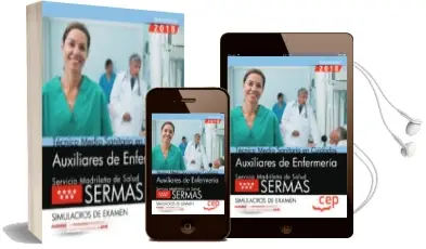 Descargar AudioLibro Tecnico en Cuidados Auxiliares de Enfermeria Simulacros de Examen Servicio Madrileño de Salud (Sermas) de Varios Autores año 2018