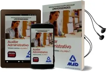 Descargar AudioLibro Auxiliar Administrativo de Universidades. Temario General Volumen 1 de Varios Autores año 2018