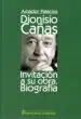 AudioLibro Dionisio Cañas. Invitacion a su Obra. Biografía de Amador Palacios