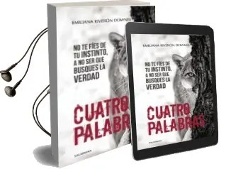 Descargar AudioLibro (I.B.D.) Cuatro Palabras de Emiliana Riverón Downes año 2018