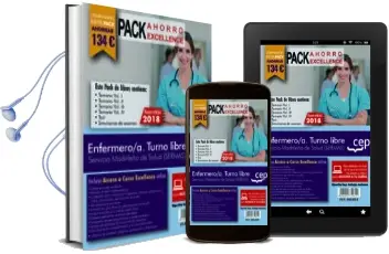 Descargar AudioLibro Pack Ahorro Excellence. Enfermero/A. Turno Libre. Servicio Madrileño de Salud (Sermas). (Incluye Temarios Vol. i, ii, iii y de Varios Autores año 2018