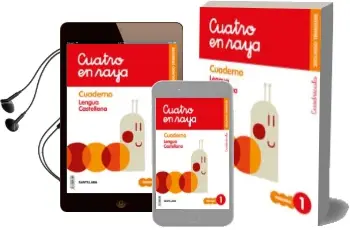 Descargar AudioLibro Lengua 1º Educacion Primaria Cuatro en Raya Cuaderno 2 Cuadricula Castellano ed 2018 de Varios Autores año 2018