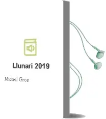 Descargar AudioLibro Llunari 2019 de Michel Gros año 2018