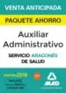 AudioLibro Paquete Ahorro Auxiliar Administrativo del Servicio Aragonés de Salud. (Incluye Temario Común y Test; Temario de Varios Autores