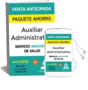 Descargar AudioLibro Paquete Ahorro Auxiliar Administrativo del Servicio Aragonés de Salud. (Incluye Temario Común y Test; Temario de Varios Autores año 2018
