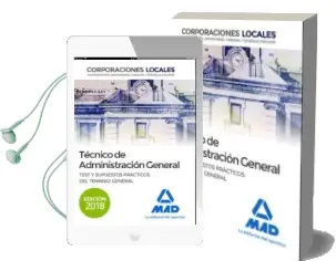 Descargar AudioLibro Técnico de Administración General de Corporaciones Locales: Test y Supuestos Prácticos del Temario General de Varios Autores año 2018