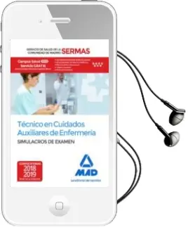 Descargar AudioLibro Técnico en Cuidados Auxiliares de Enfermería del Servicio de Salud de la Comunidad de Madrid. Simulacros Examen de Varios Autores año 2018